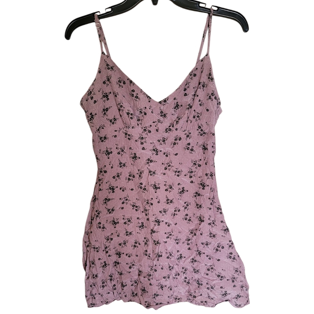 Princess Polly: Jaye mini dress mauve / black floral